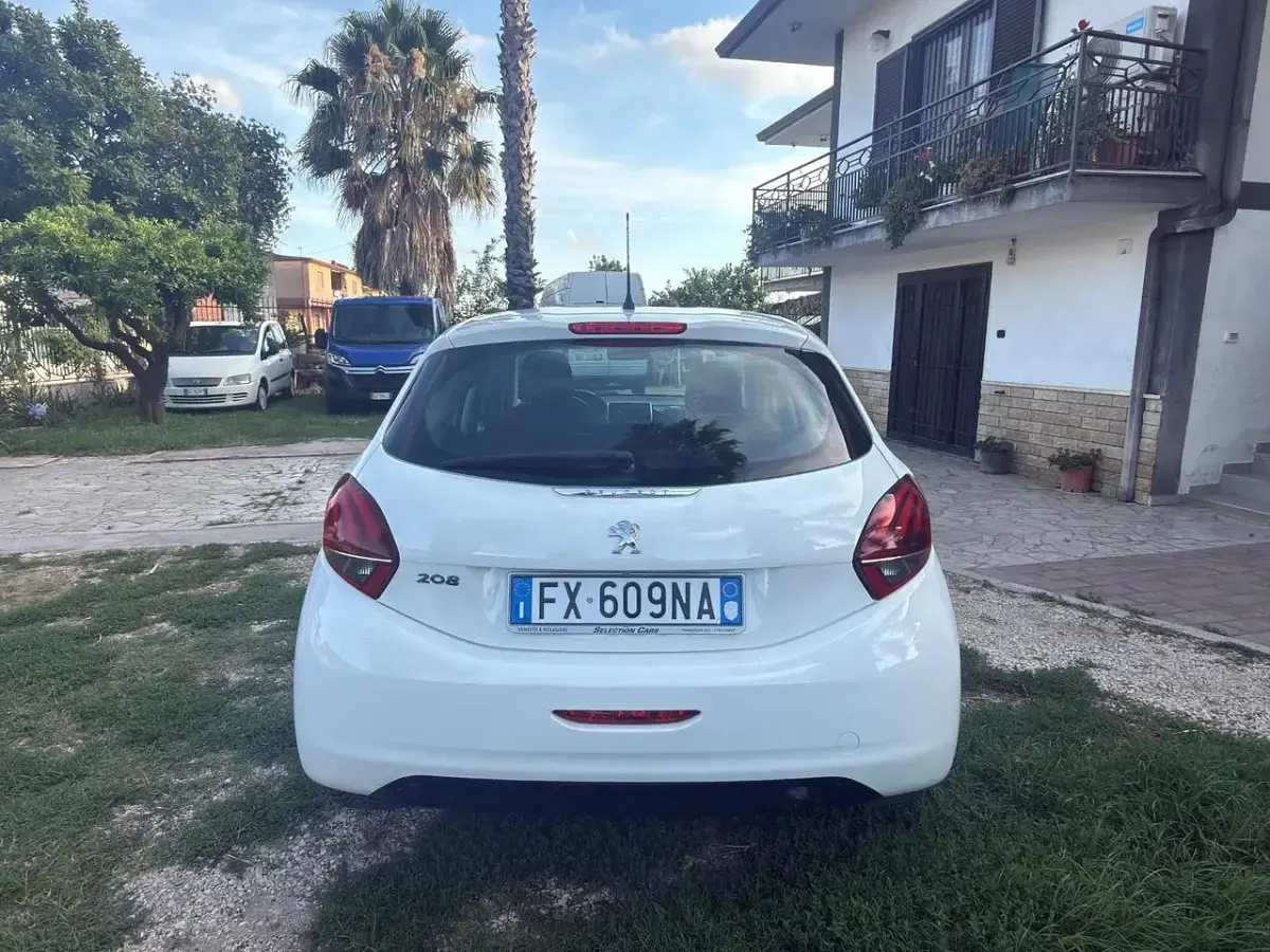 Usata Peugeot 208 Active 102 CV (75 kW) 2019 Bianco Utilitaria