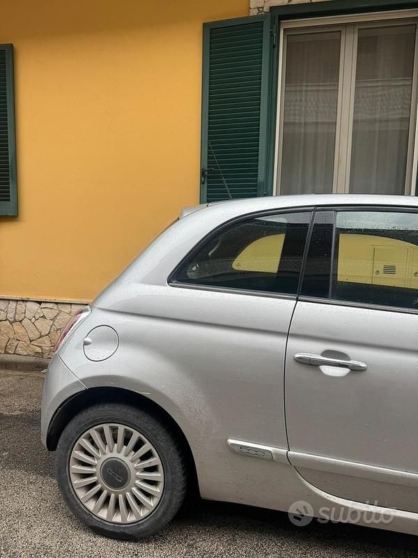 Usata Fiat 500 75 CV (55 kW) 2010 Grigio Berlina
