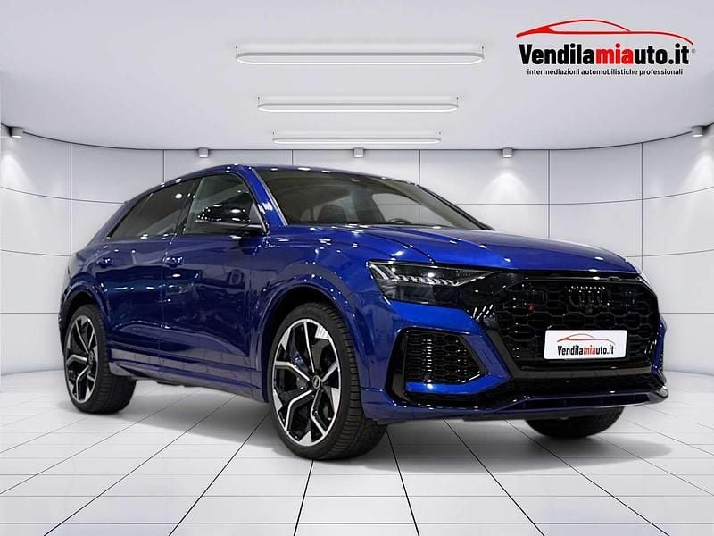 Usata Audi RS Q8 600 CV (441 kW) 2021 Blu navarra SUV