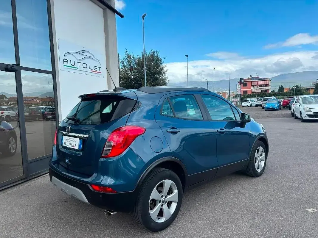 Usata Opel Mokka X Business 136 CV (100 kW) 2017 Blu/azzurro SUV