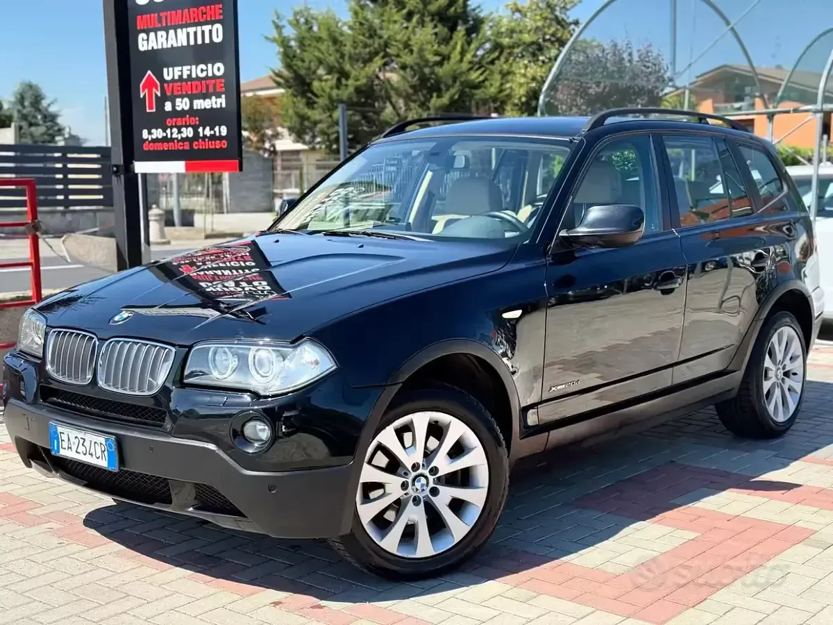 Usata BMW X3 177 CV (130 kW) 2010 Nero SUV