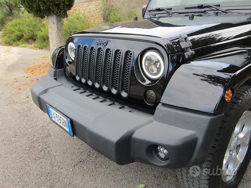 Usata Jeep Wrangler Sahara 2014 Nero SUV
