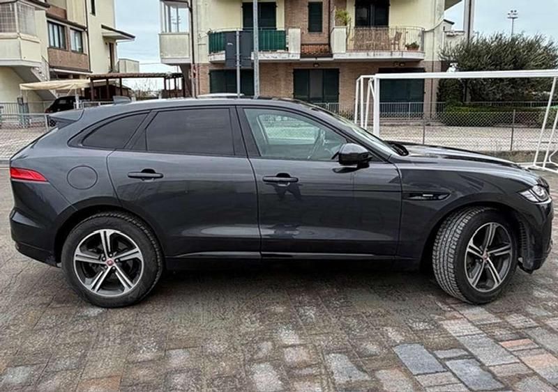 Usata Jaguar F-Pace R-Sport 241 CV (177 kW) 2018 Grigio SUV