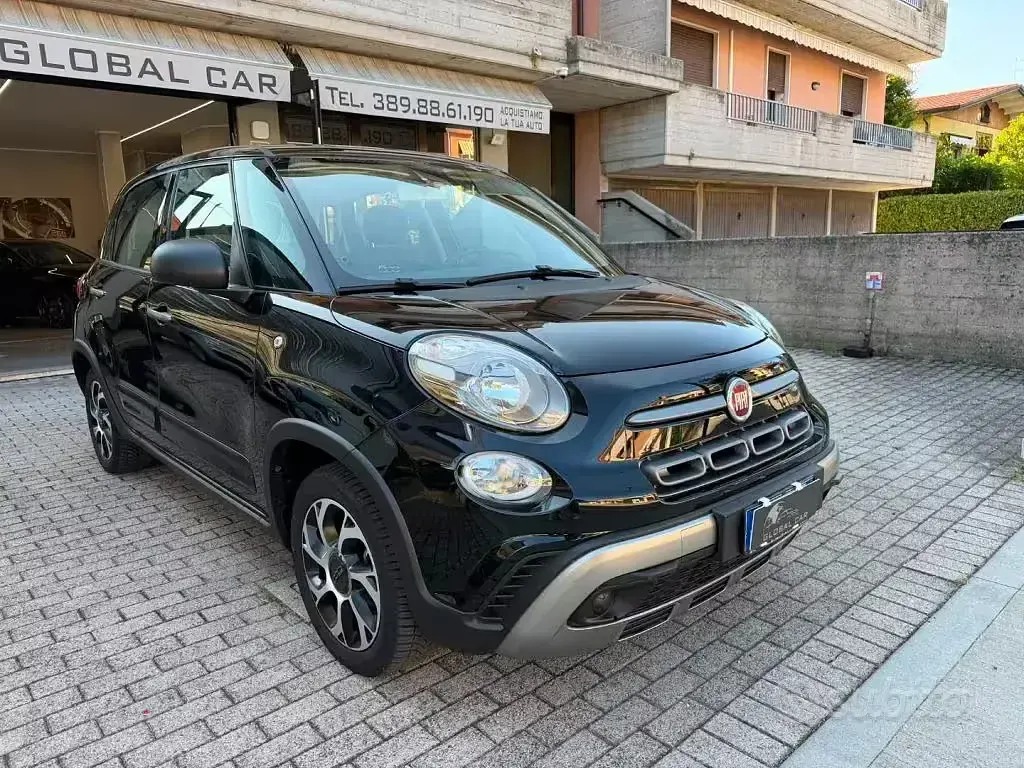 Usata Fiat 500L Cross 95 CV (69 kW) 2018 Grigio Monovolume