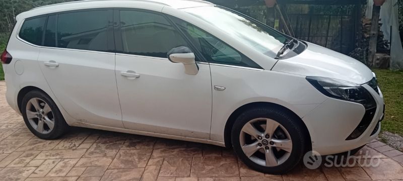 Usata Opel Zafira Tourer 136 CV (100 kW) 2015 Bianco Monovolume