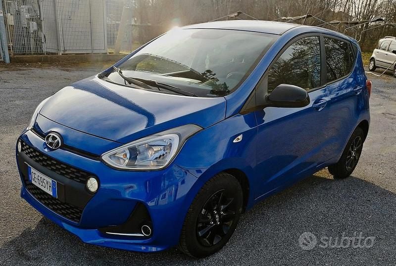Usata Hyundai i10 Prime 2019 Blu Utilitaria