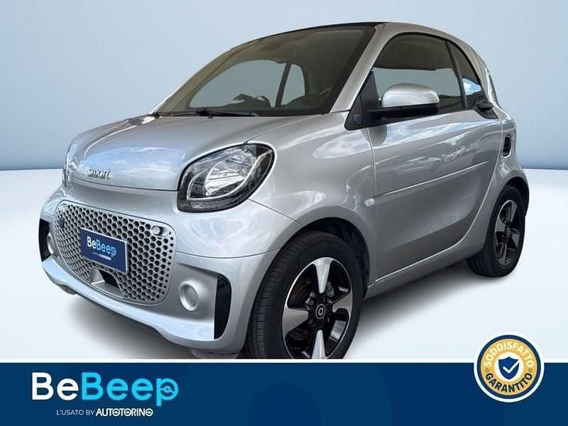 Argento metallizzato Usata 2022 Smart ForTwo Electric Drive Passion Tre volumi | 12.300 € (Buon prezzo) - Immagine 1/3