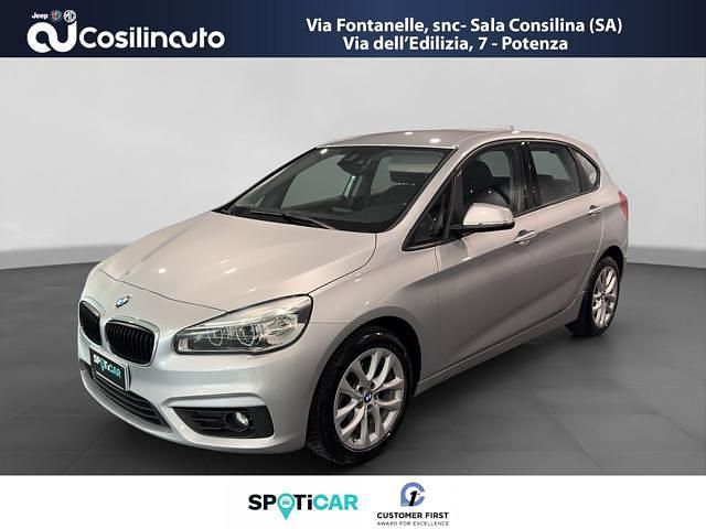 Usata BMW 216 Active Tourer Advantage 116 CV (85 kW) 2017 Argento Monovolume