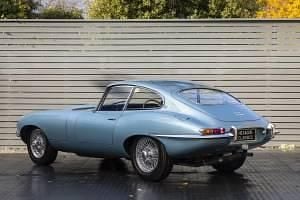 Usata Jaguar E-Type 207 CV (152 kW) 1965 Blu Coupé