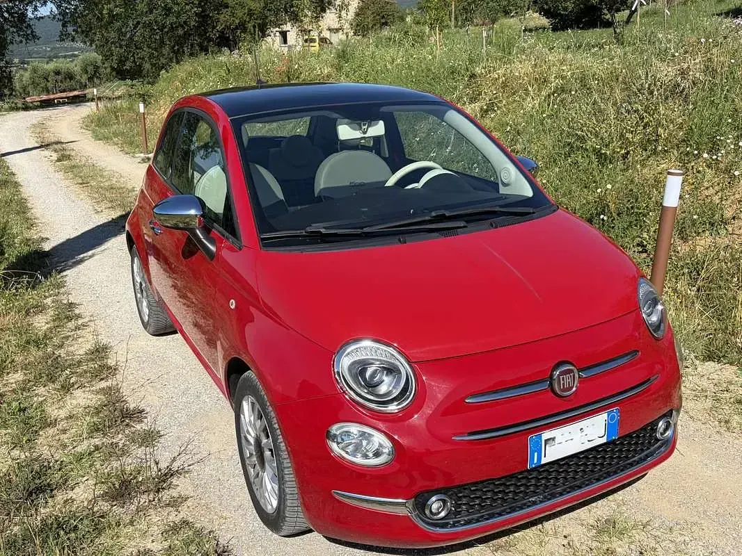 Usata Fiat 500 Mirror 69 CV (50 kW) 2019 Rosso Utilitaria