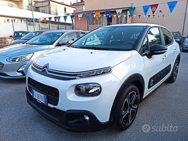 Usata Citroën C3 Feel 82 CV (60 kW) 2017 Bianco Berlina
