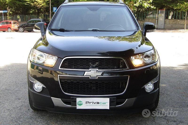 Usata Chevrolet Captiva LTZ 184 CV (135 kW) 2011 Nero SUV