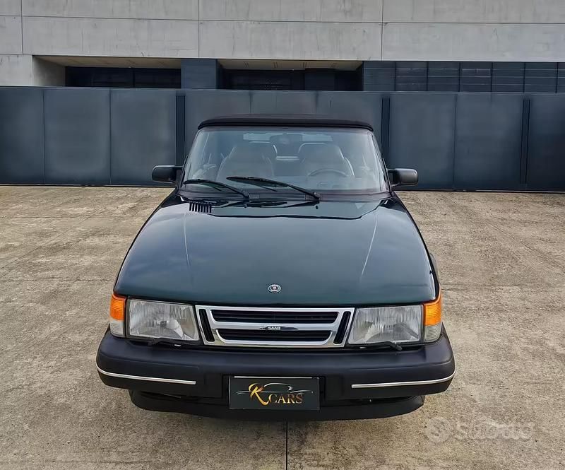 Usata Saab 900 Cabriolet 141 CV (103 kW) 1992 Verde Cabrio