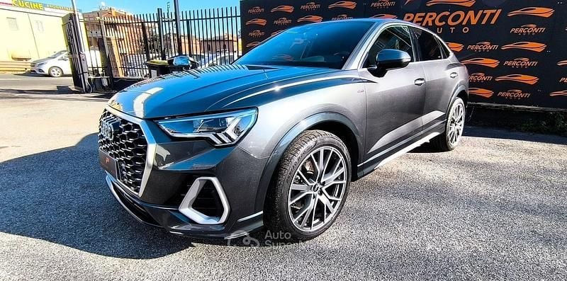 Usata Audi Q3 Sportback S-Line 150 CV (110 kW) 2021 Grigio chiaro SUV