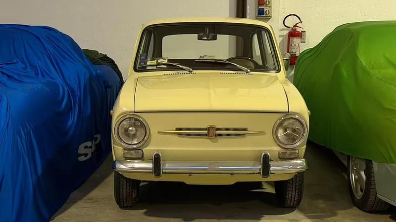 Usata Fiat 850 50 CV (36 kW) 1968 Giallo Coupé