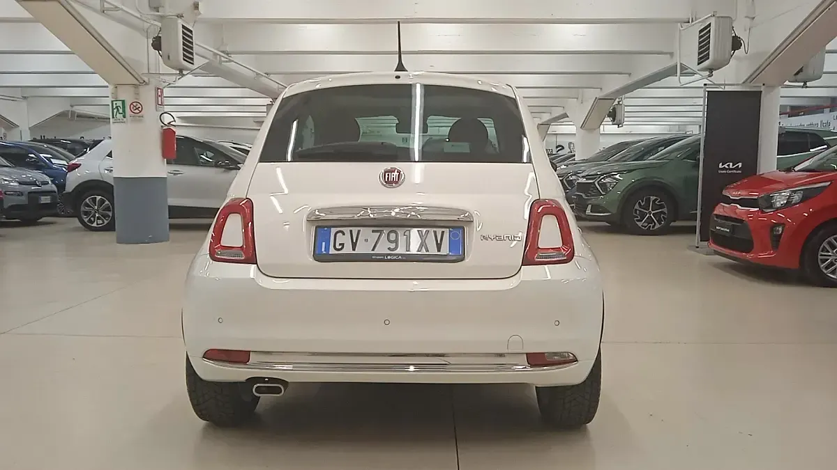 Usata Fiat 500 Dolcevita 69 CV (50 kW) 2023 Bianco gelato Berlina
