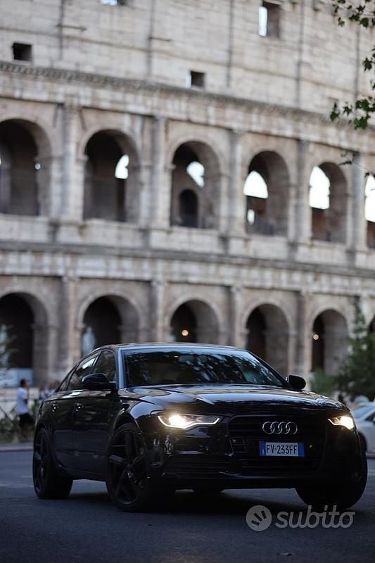Usata Audi A6 S-Line 190 CV (139 kW) 2012 Nero Berlina
