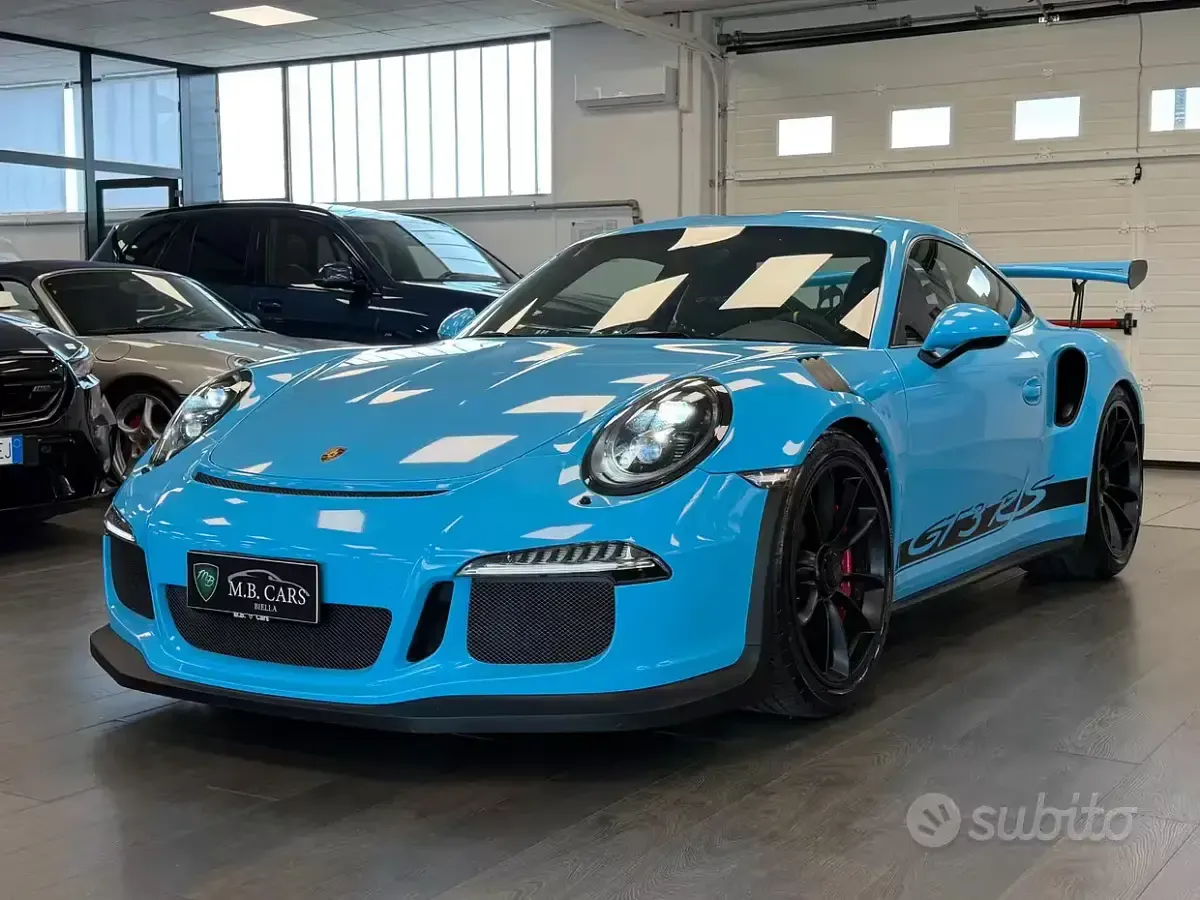 Usata Porsche 911 GT3 RS 500 CV (367 kW) 2016 Bluazzurro Coupé