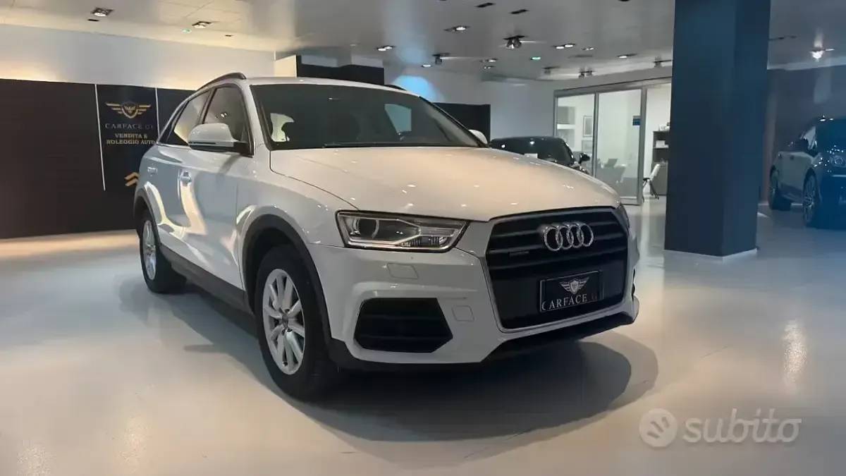 Usata Audi Q3 150 CV (110 kW) 2018 Bianco SUV