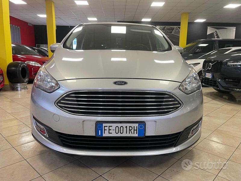 Usata Ford C-MAX Titanium 125 CV (91 kW) 2017 Grigio Monovolume