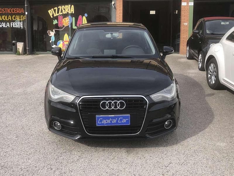 Usata Audi A1 Ambition 86 CV (63 kW) 2012 Nero Utilitaria