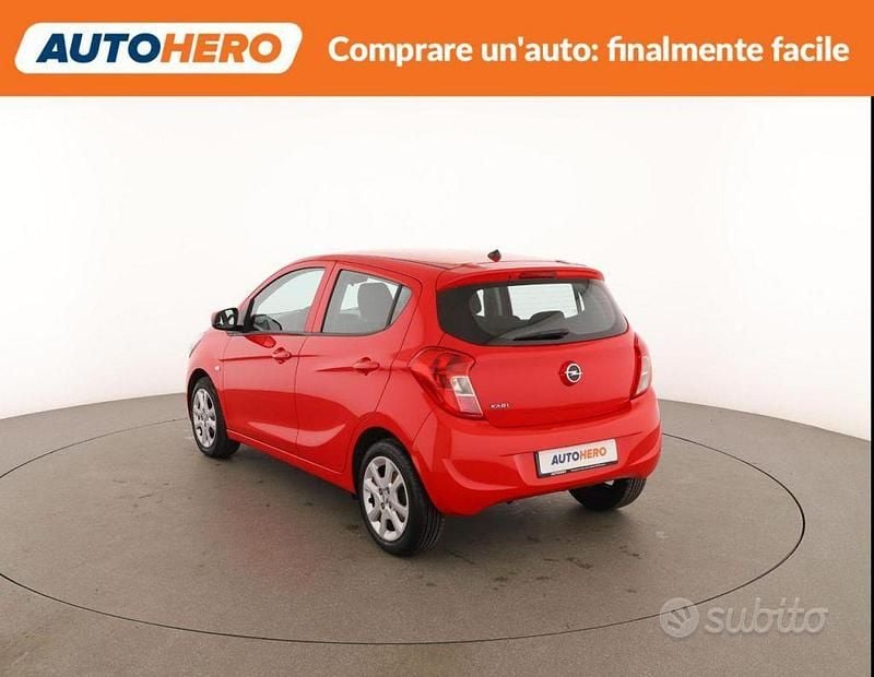 Usata Opel Karl 75 CV (55 kW) 2016 Rosso Utilitaria