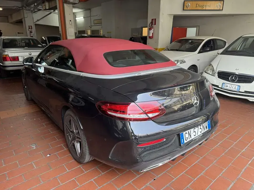 Usata Mercedes C200 Premium Plus 184 CV (135 kW) 2023 Nero Cabrio