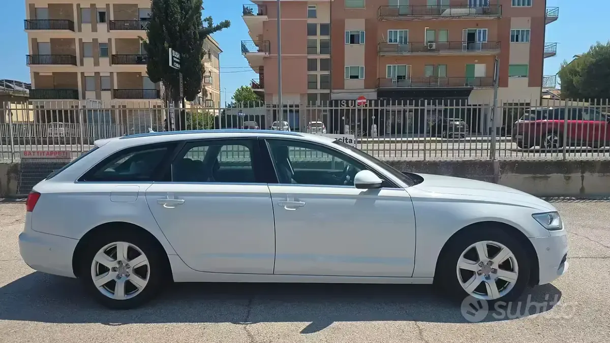 Usata Audi A6 190 CV (139 kW) 2014 Bianco Station wagon