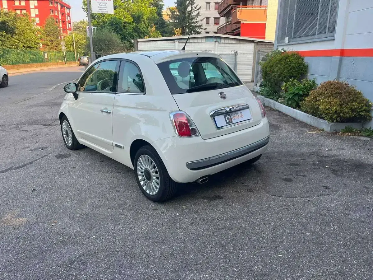 Usata Fiat 500 95 CV (69 kW) 2012 Bianco Utilitaria