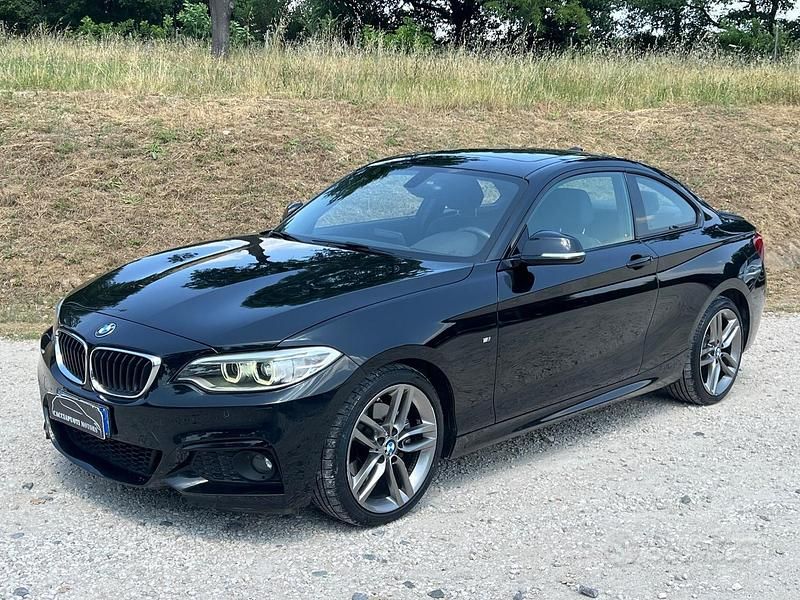 Usata BMW 220 M Sport 190 CV (139 kW) 2017 Nero Coupé