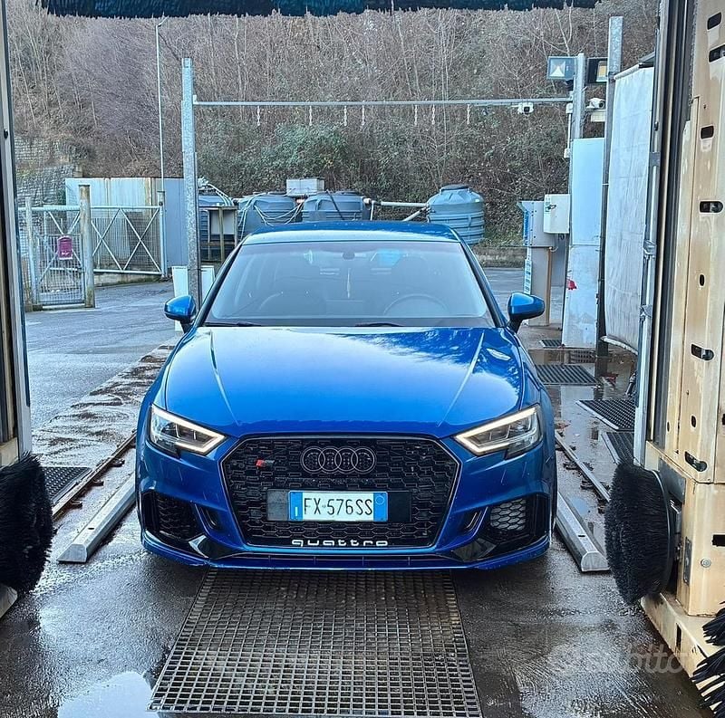 Usata Audi A3 S-Line 116 CV (85 kW) 2020 Blu Berlina