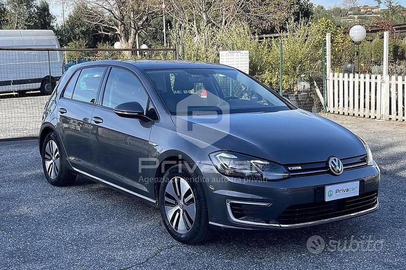 Usata VW e-Golf 100 kW (136 CV) 2020 Grigio Utilitaria