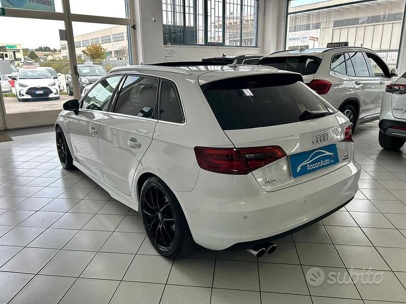 Usata Audi A3 184 CV (135 kW) 2016 Bianco Berlina