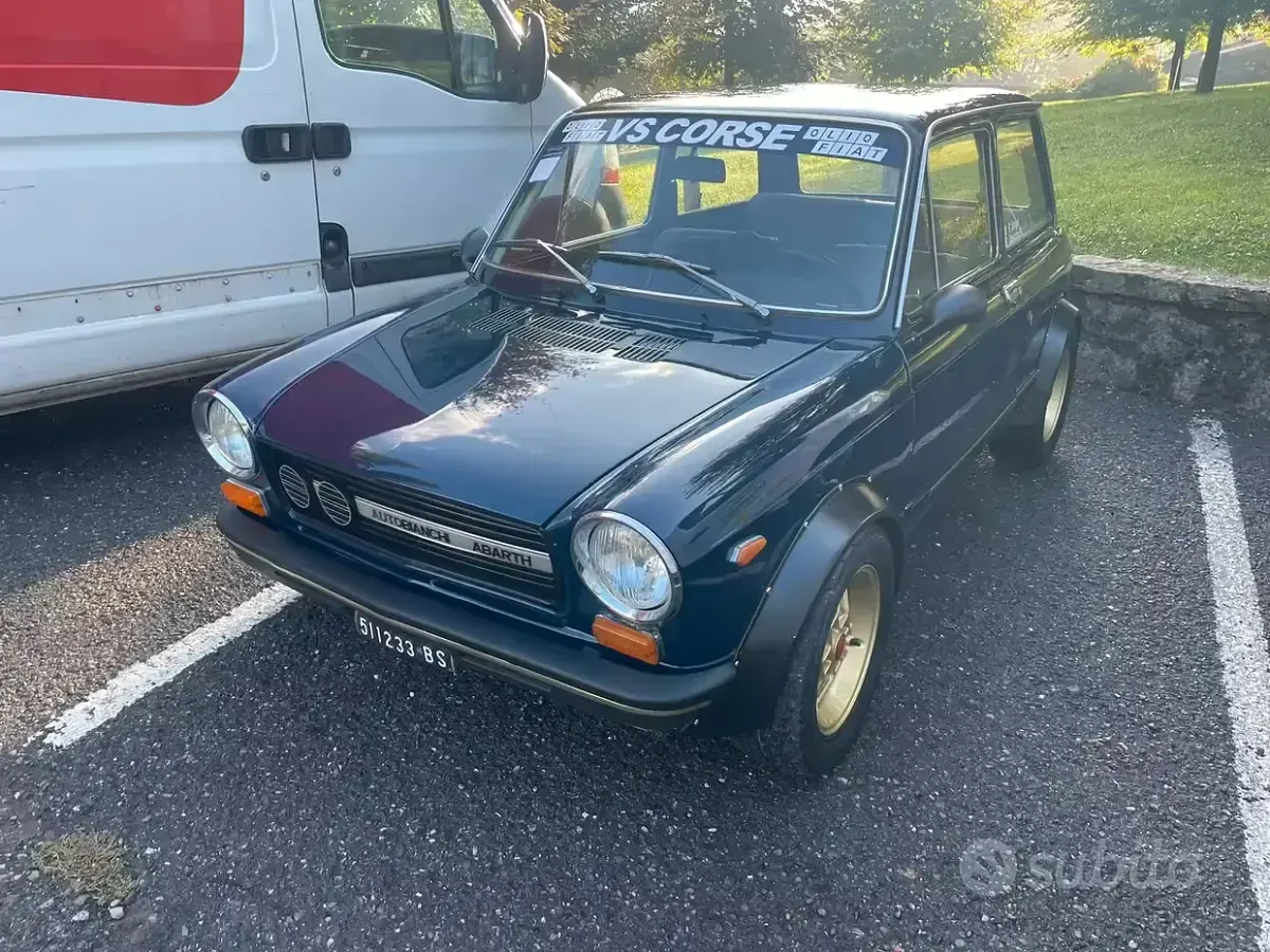 Usata Autobianchi A112 1970 Blu Utilitaria