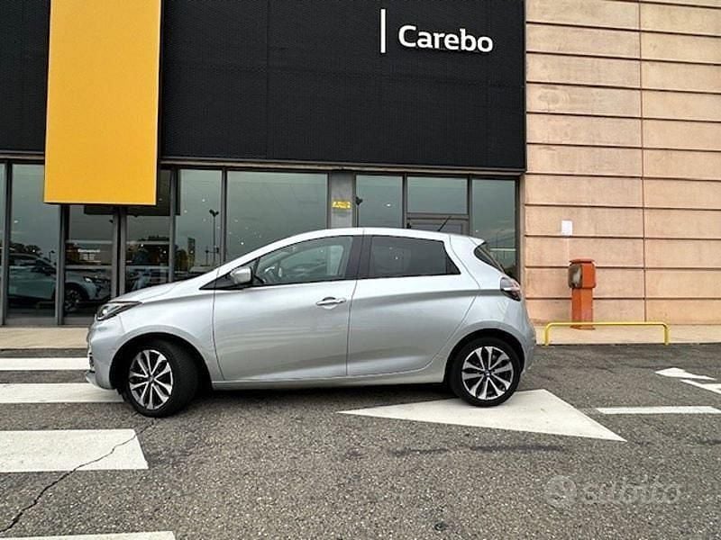Usata Renault Zoe Intens 100 kW (136 CV) 2021 Grigio Utilitaria