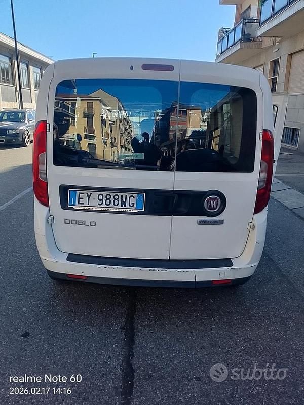 Usata Fiat Doblò 2015 Bianco Monovolume