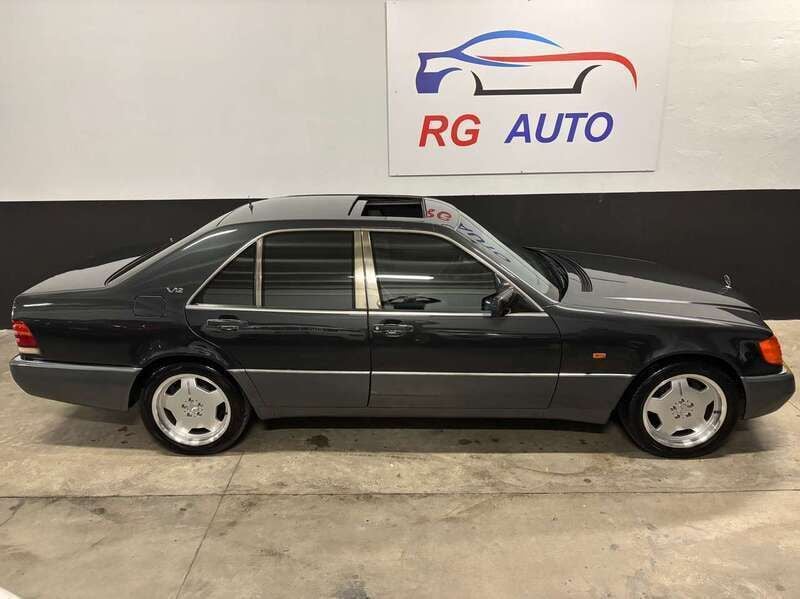 Usata Mercedes S600 SE 408 CV (300 kW) 1992 Grigio scuro Berlina