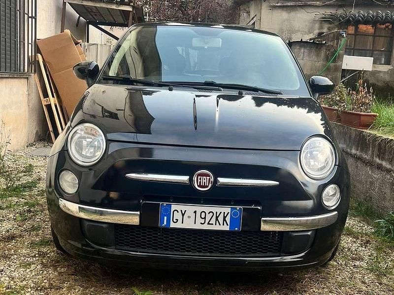 Usata Fiat 500 Lounge 69 CV (50 kW) 2013 Nero Utilitaria