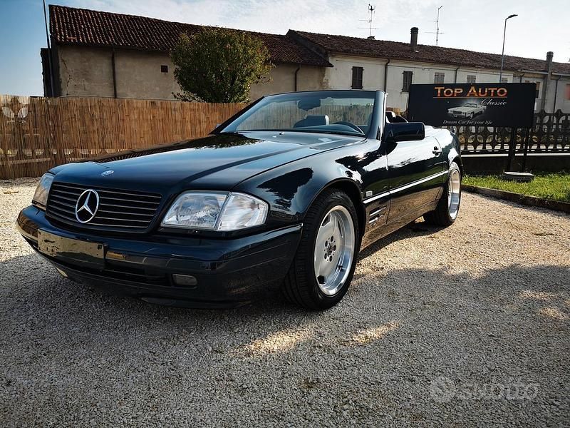 Blu Usata 1996 Mercedes SL280 Cabrio | 19.900 € - Immagine 1/4