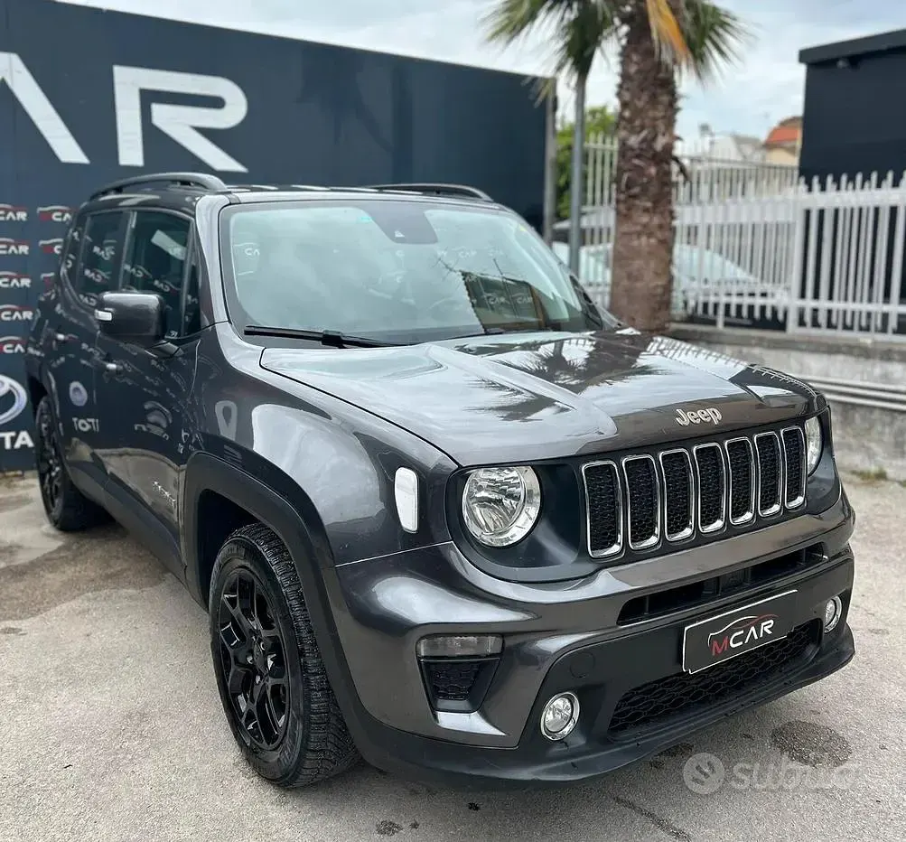 Gebraucht Jeep Renegade Limited 120 PS (88 kW) 2019 Grau SUV