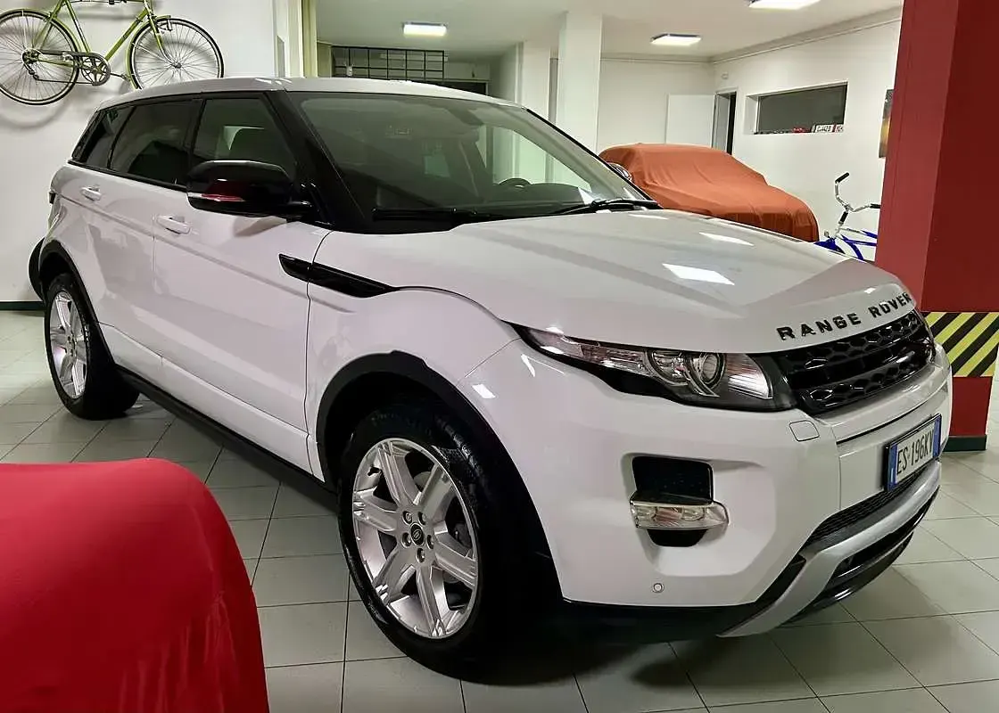 Usata Land Rover Range Rover evoque Dynamic 190 CV (139 kW) 2013 Bianco SUV