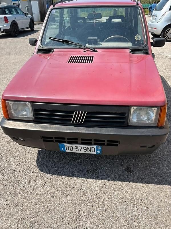 Usata Fiat Panda 39 CV (28 kW) 1999 Rosso Berlina