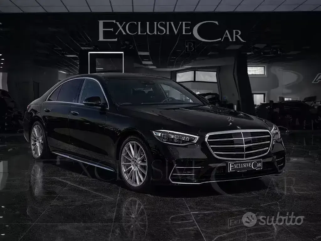 Usata Mercedes S400 Premium Plus 330 CV (242 kW) 2023 Nero Berlina