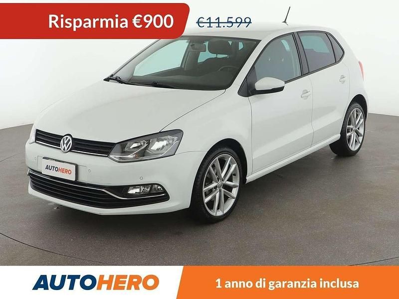 Bianco Usata 2017 VW Polo Highline Due volumi | 10.699 € (Buon prezzo) - Immagine 1/3
