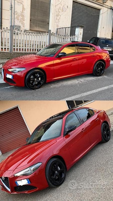 Usata Alfa Romeo Giulia Tech Edition 190 CV (139 kW) 2019 Rosso Berlina