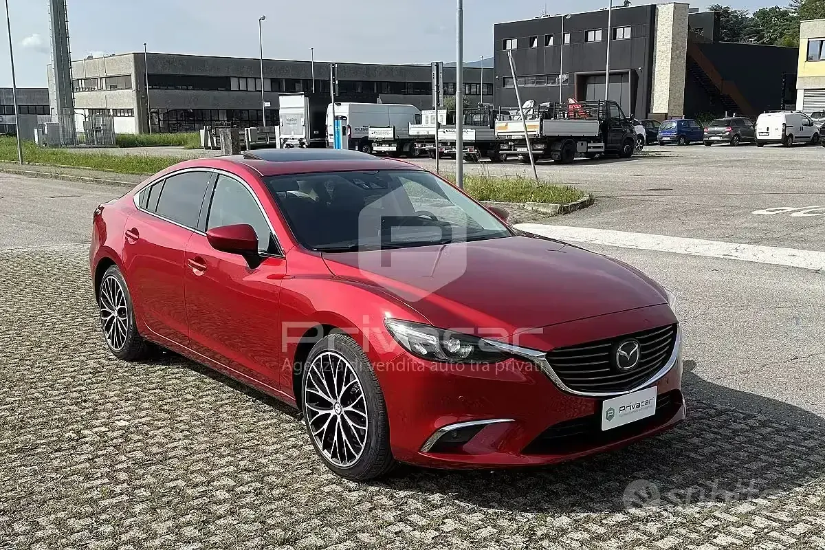 Usata Mazda 6 Exceed 175 CV (128 kW) 2016 Rosso Berlina