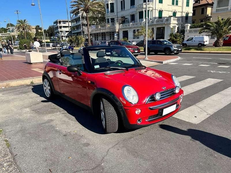 Usata Mini One Cabriolet 90 CV (66 kW) 2007 Rosso Cabrio