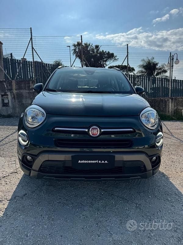 Usata Fiat 500X Cross 120 CV (88 kW) 2021 Verde SUV