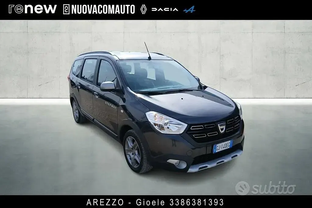 Usata Dacia Lodgy Stepway 116 CV (85 kW) 2022 Nero Monovolume