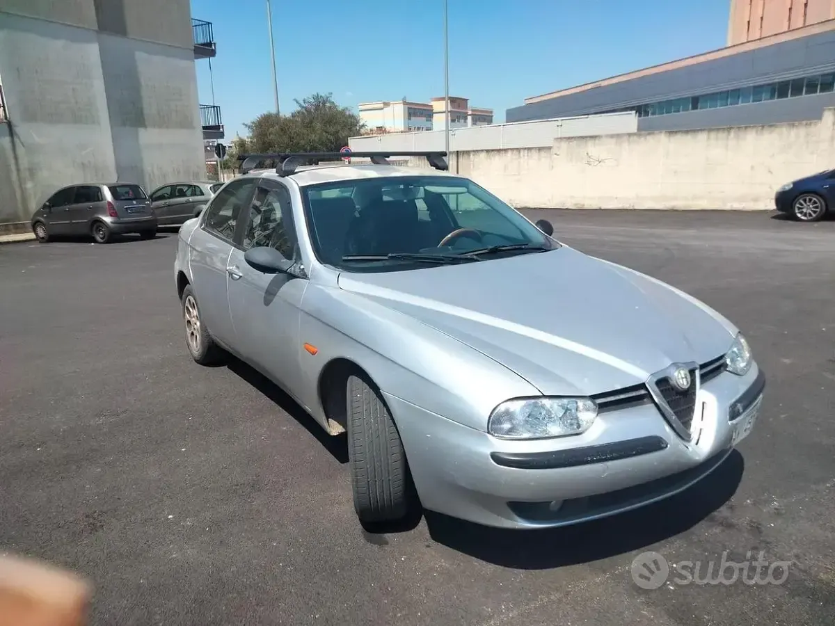 Usata Alfa Romeo 156 155 CV (114 kW) 1998 Giallo Berlina